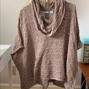 Cowl neck style sweater